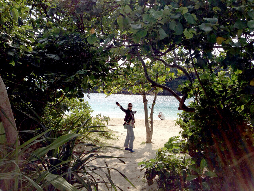 石垣島・川平（カビラ）ビーチの青の蒼さに感動する。さすが日本百景。【08】