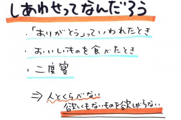 幸せは千差万別