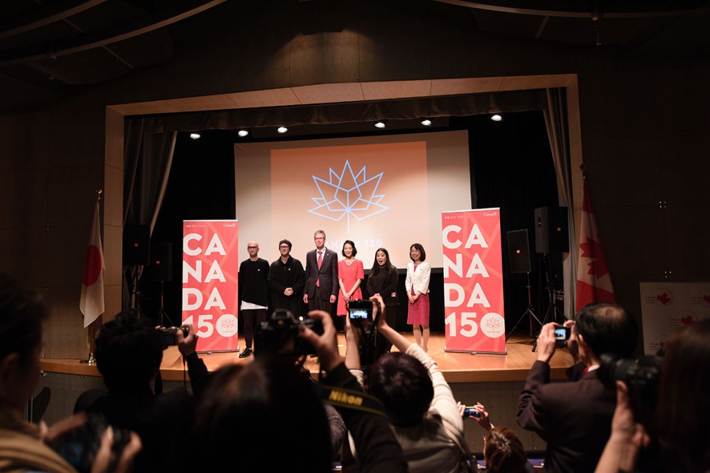 カナダ建国150周年プロジェクト「笑顔でつながるカナダ」のオープニングセレモニーへ行ってきたよ