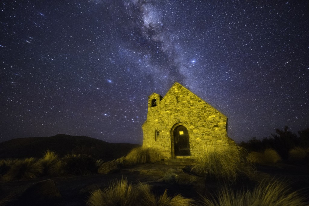 DAY6：世界一星空がきれいな村テカポで七夕！　織姫と彦星捕らえたり　#airnzjp #link_nz