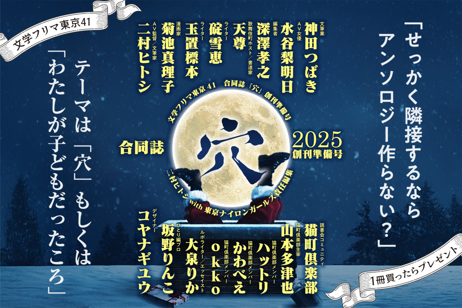 合同誌「穴」創刊準備号