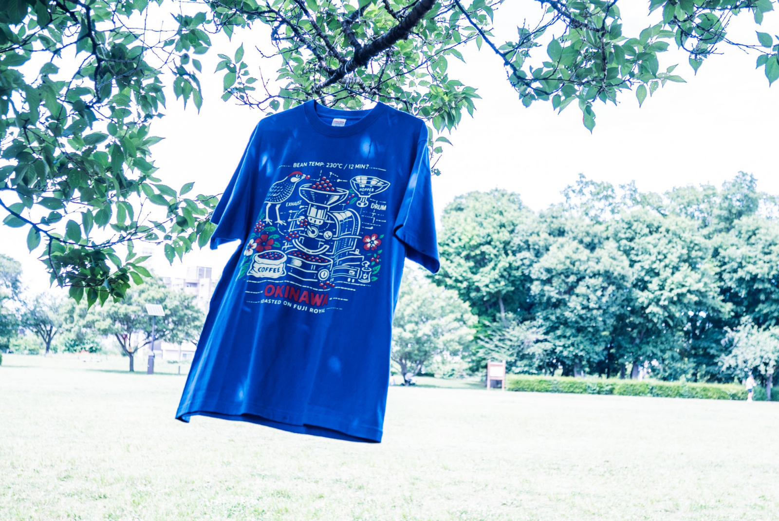 やんばるコーヒーフェスティバル2026用 スタッフTシャツをデザインしました